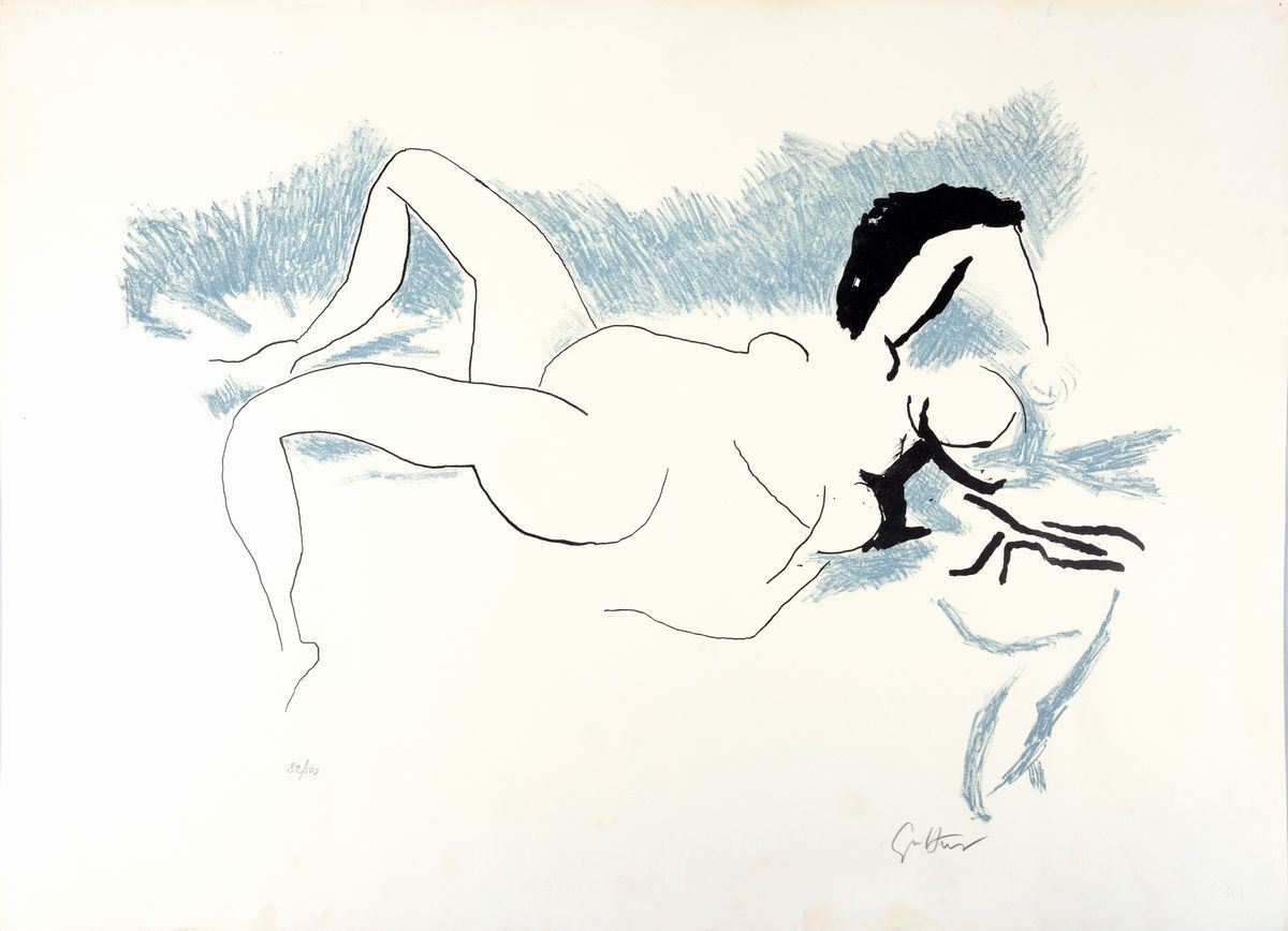 Renato Guttuso Nudo Grafica Internazionale E Multipli DAutore