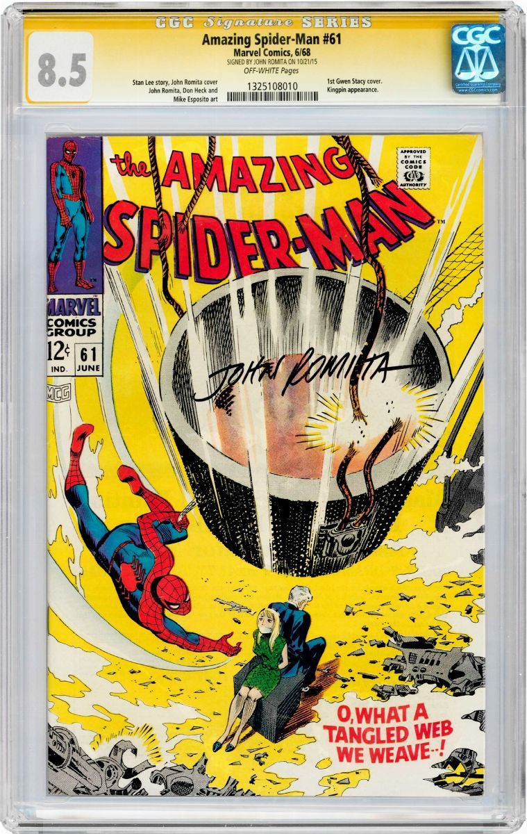 John Romita Sr Amazing Spider Man Signature Series