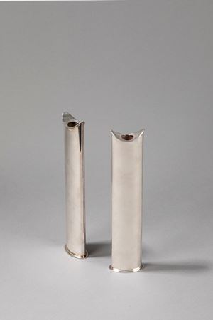 Two vases candleholder