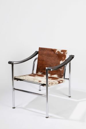 Le Corbusier (La Chaux-de-Fonds 1887 – Roccabruna 1965), Perriand Charlotte, Jeanneret Pierre  - Sedia LC1