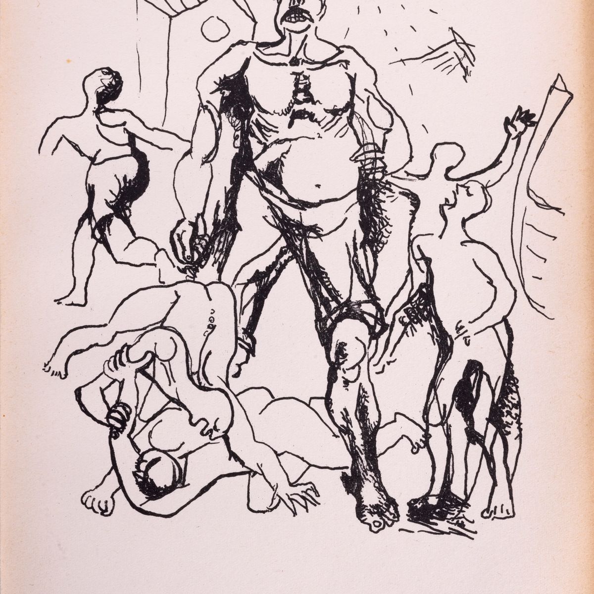 Renato Guttuso, Agostino - Edizione del 1944 con litografie firmate