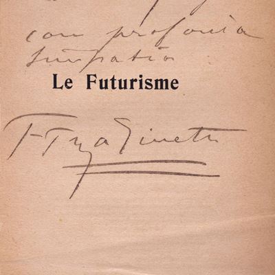 Le Futurisme, Prima edizione
