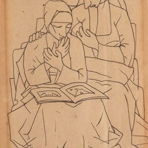 Casorati Felice - Due suore