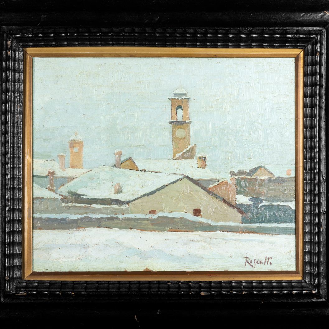 Don Angelo Rescalli - Tetti Innevati