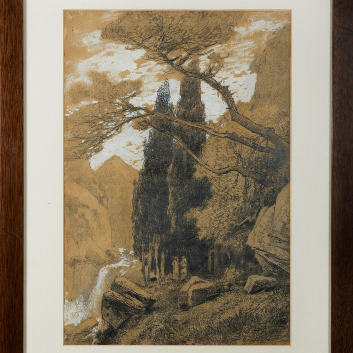 Hermann David Salomon Corrodi - All’ombra dei Cipressi