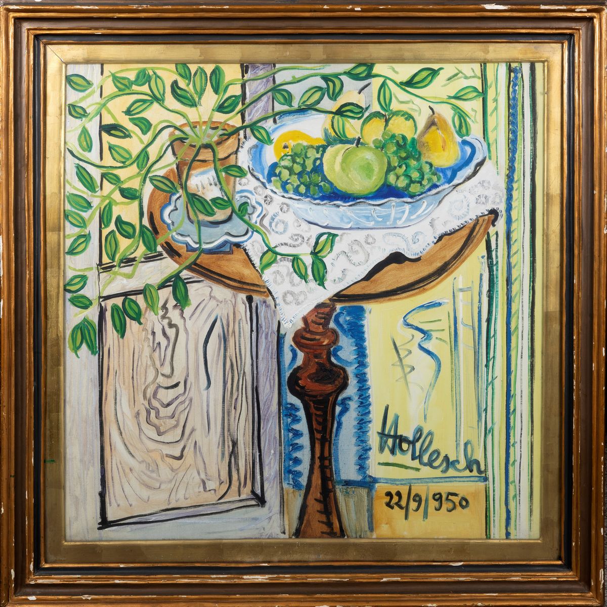 Carlo Hollesch - "frutta sul Tavolino"