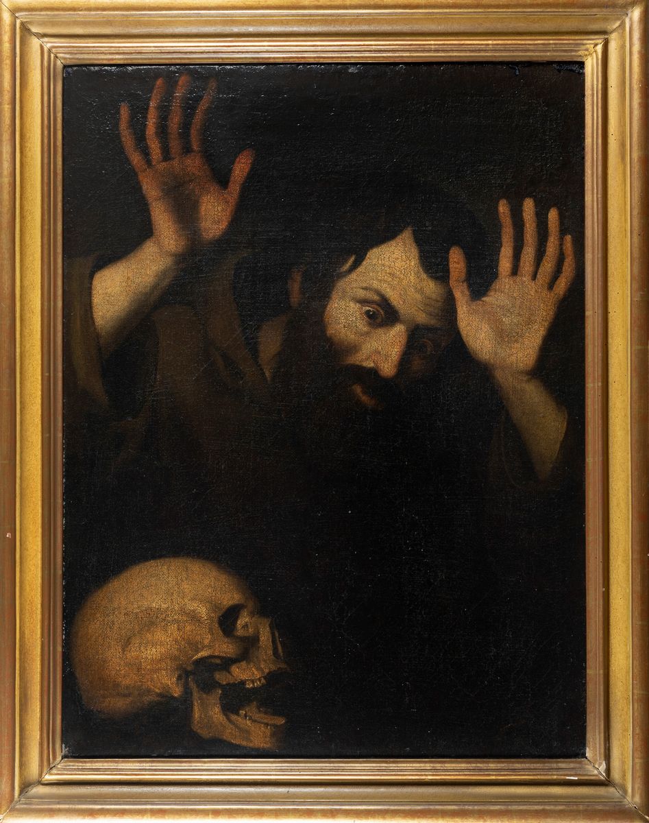 Pittore Caravaggesco Attivo a Napoli, Prima Metà del Secolo XVII - Memento Mori