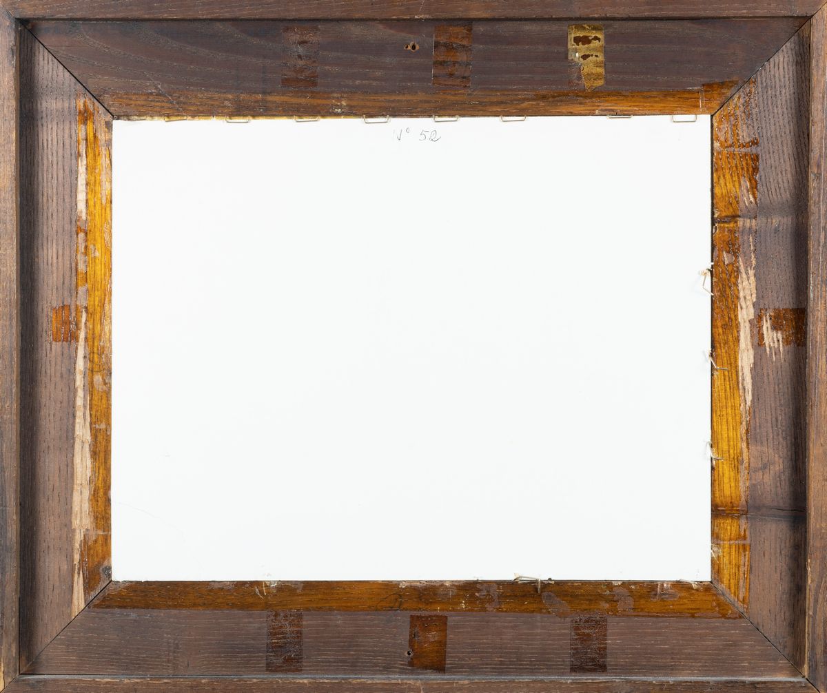 Scuola Fiamminga, Fine Secolo XVII - Inizi Secolo XVIII - Paesaggio Fluviale con Scontro di Caval...