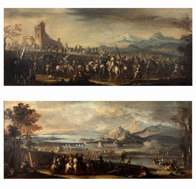 Due Scene di Battaglia, En Pendant
