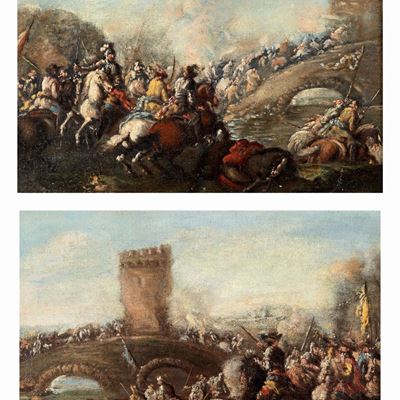 Due Scene di Battaglia