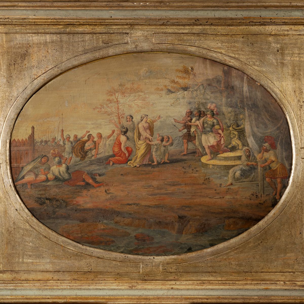 Scuola Italiana, Secolo XVIII - La Famiglia di Dario Davanti Ad Alessandro; Diana e le Sue Ninfe