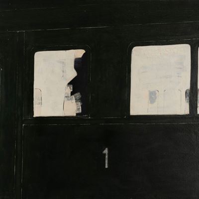 Prima classe, olio su tela, 1963