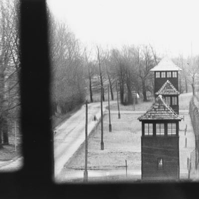 Birkenau Polonia, stampa vintage alla gelatina ai sali d'argento