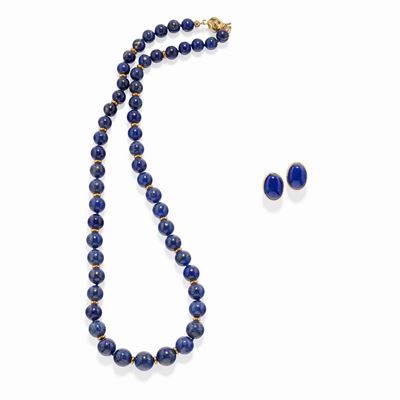 Demi Parure con Lapislazzuli