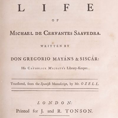 The Life and Exploits of the ingenious gentleman Don Quixote de la Mancha, Traduzione di Charles ...