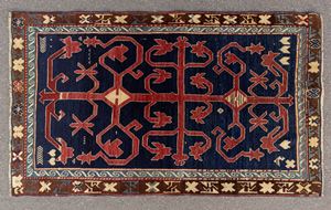 Caucasian carpet from the first half of the 20th century