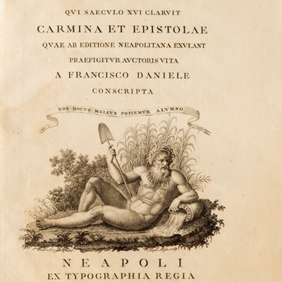 Carmina et epistolae quae ab editione neapolitana exulant praefigitur auctoris vita