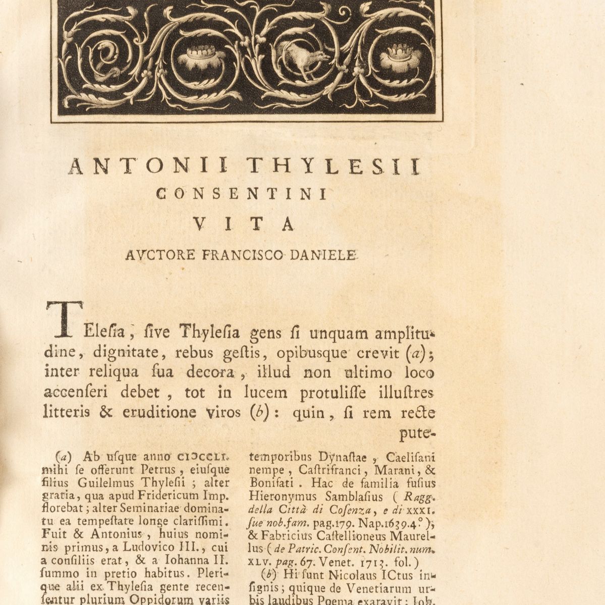 Antonio Telesio - Carmina et epistolae quae ab editione neapolitana exulant praefigitur auctoris ...