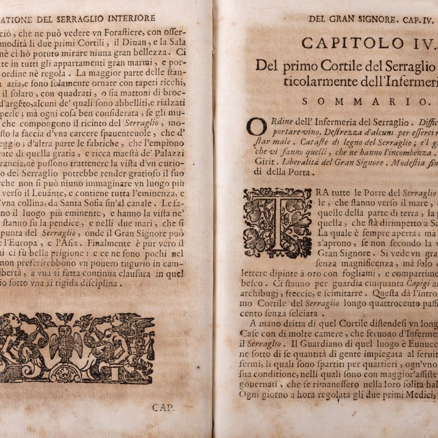 Jean-baptiste Tavernier - Relatione del Serraglio interiore et esteriore del Gran Signore, 1682