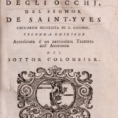 Nuovo trattato delle malattie degli occhi con trattato dell'anatomia del dottor Colombier