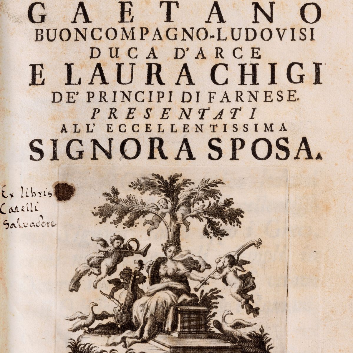 Giacomo Nicolamasi - Vari componimenti per le nozze degli eccellentissimi signori Gaetano Buoncom...