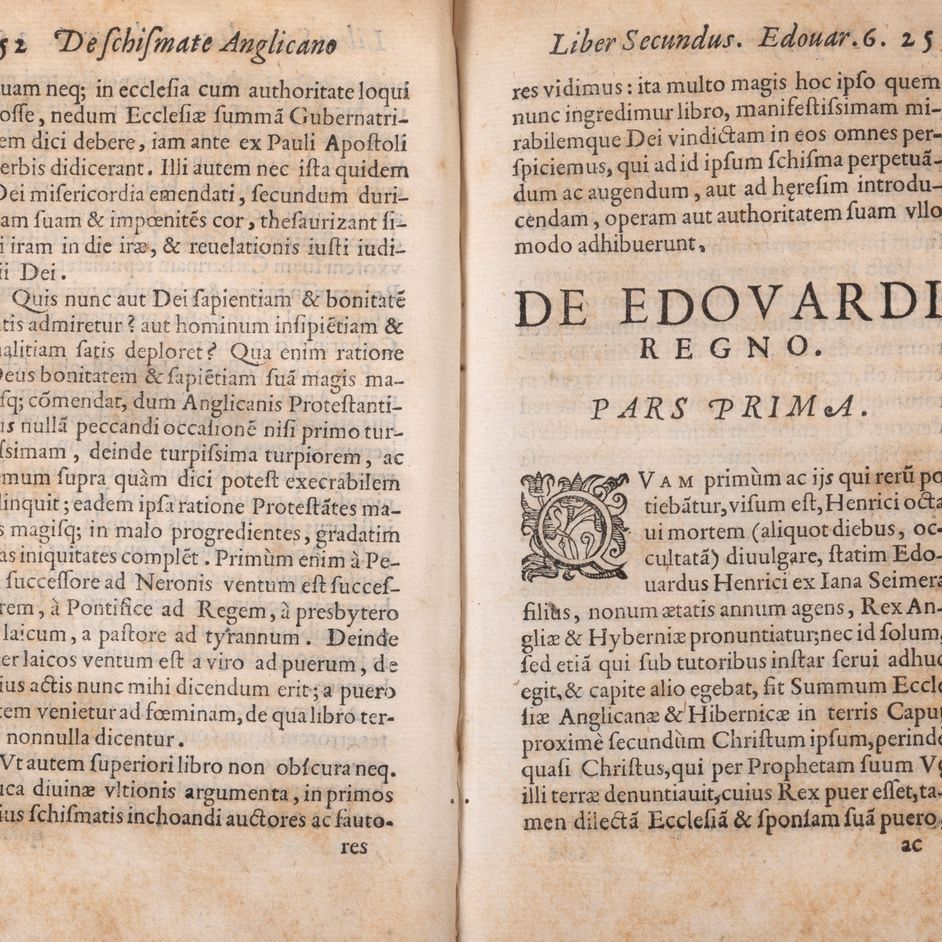 Nicholas Sanders - De origine ac progressu schismatis Anglicani libri tres