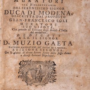 Vita del proposto Ludovico Antonio Muratori