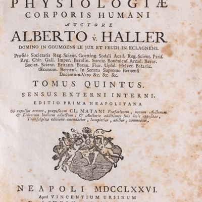 Elementa Physiologiae corporis humani, 1776