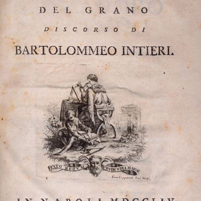 Ferdinando Galiani e Bartolomeo Intieri, Della perfetta conservazione del Grano. Discorso