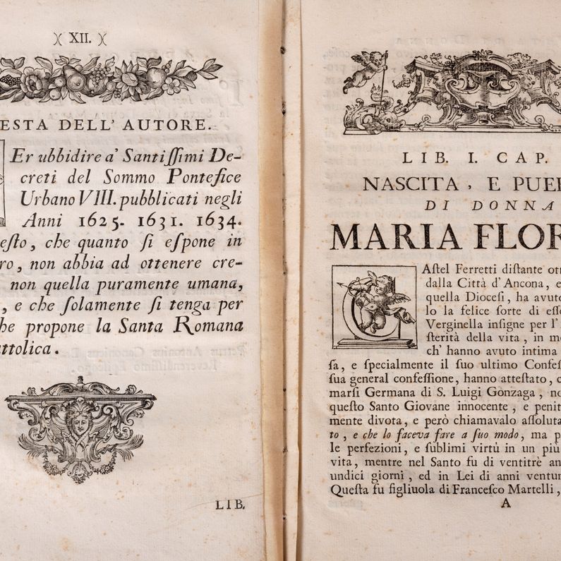 Francesco Bernardini - Vita della serva di Dio Donna Maria Florida Martelli: religione professa d...