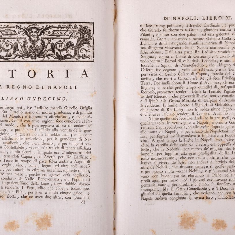 Angelo di Costanzo - Istoria del Regno di Napoli (1769)