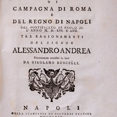 Della guerra di Campagna di Roma e del regno di Napoli nel pontificato di Paolo IV (1769)