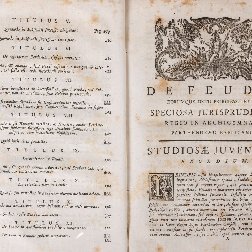 Giovanni Battista Ferrari - De feudis