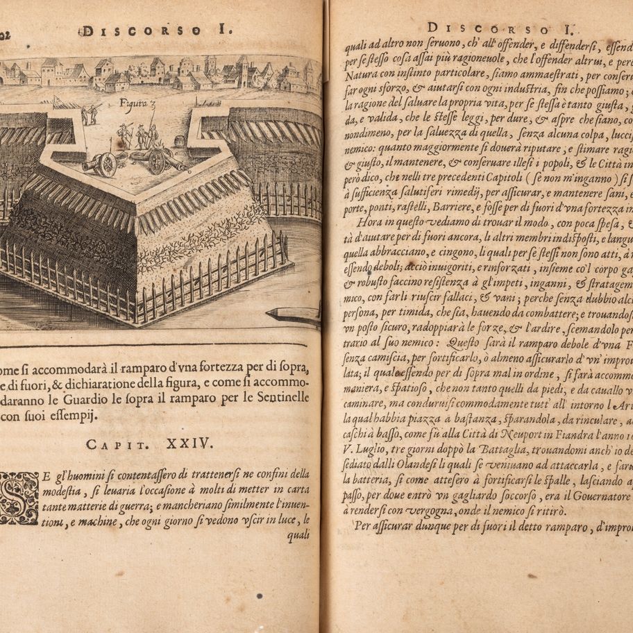 Flaminio della Croce - Theatro militare – Seconda edizione ampliata del 1617 con incisioni