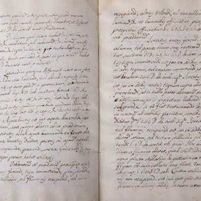 Elementorum seu Institutions Juris Civilis, Libri quatuor, manoscritto del 1760