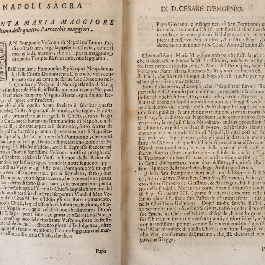 Carlo De Lellis - Napoli sacra - Parte seconda, 1624