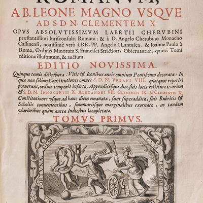 Magnum Bullarium Romanum ab Leone Magno usque ad S.D.N. Clementem X, 1673