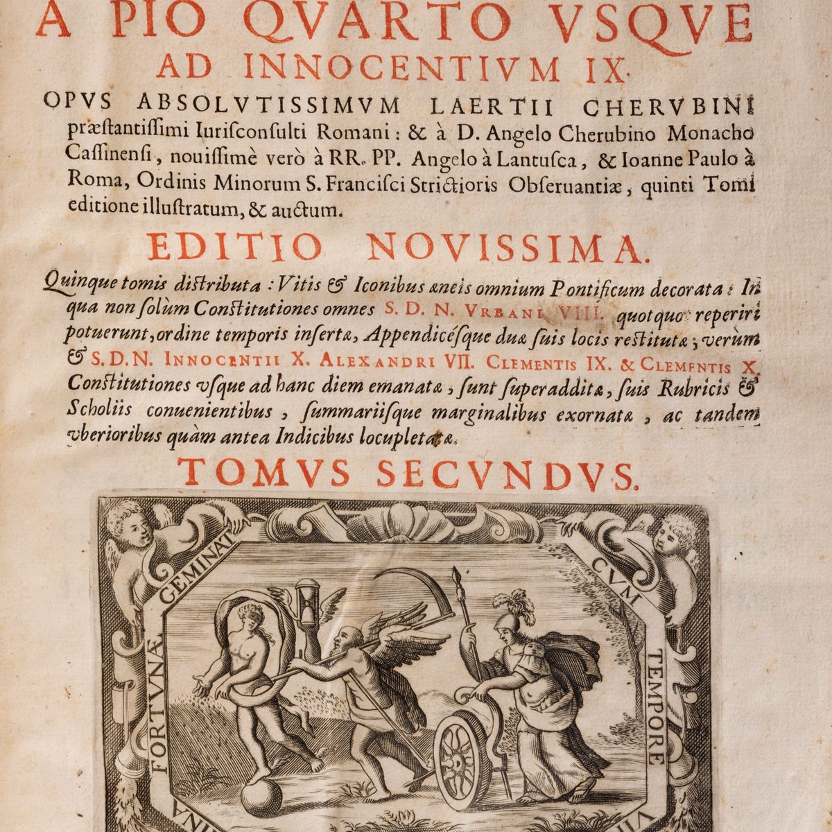 Chiesa Cattolica - Magnum Bullarium Romanum ab Leone Magno usque ad S.D.N. Clementem X, 1673