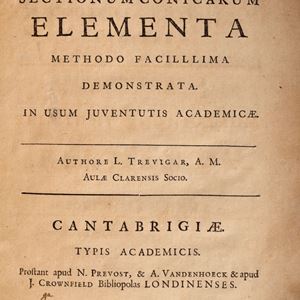 Sectionum conicarum elementa methodo facillima demonstrata