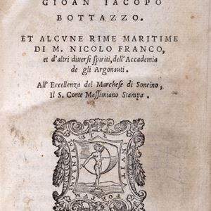 Gioan Iacolo Bottazzi - Maritime dialogues and some maritime rhymes by M. Nicolò Franco and other spirits, from the Academy of the Argonauts