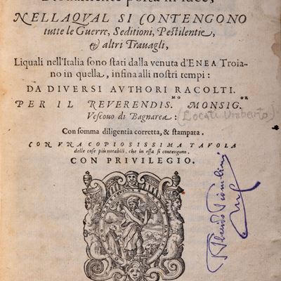 Italia travagliata. Nuovamente data in luce