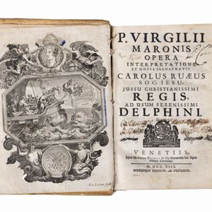 Publio Virgilio Marone - Opera interpretatione et notis illustravit Carolus Ruaeus