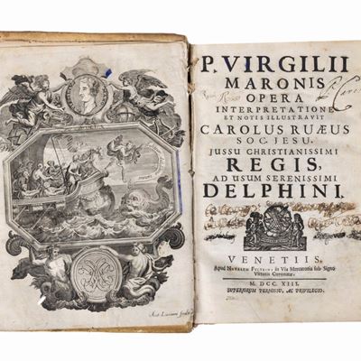 Opera interpretatione et notis illustravit Carolus Ruaeus, Venezia, Natale Feltrin, 1733