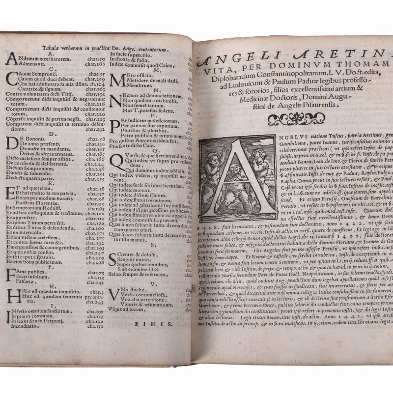 Angelo Aretino Gambiglioni - De maleficiis - Edizione del 1555