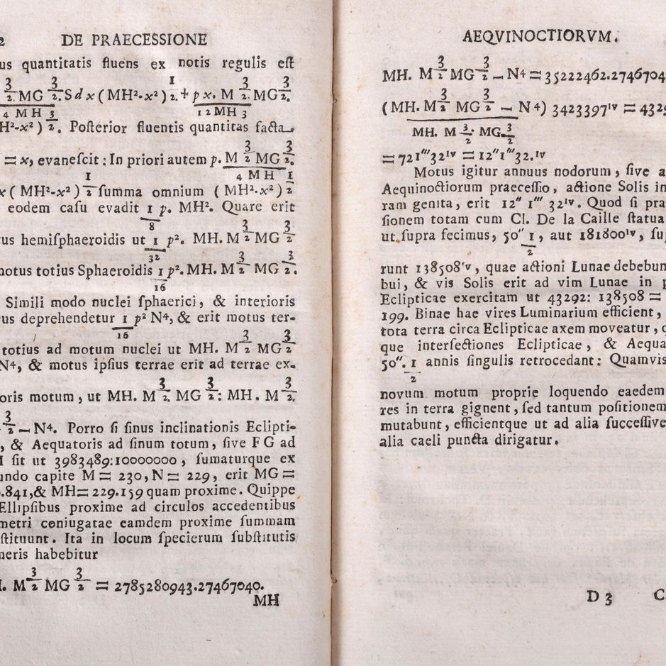 Paolo Frisi - De motu diurno terrae. Dissertatio, 1756
