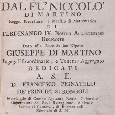 Nuovi elementi della teoria delle mine - Breve trattatino della misura delle volte, 1780