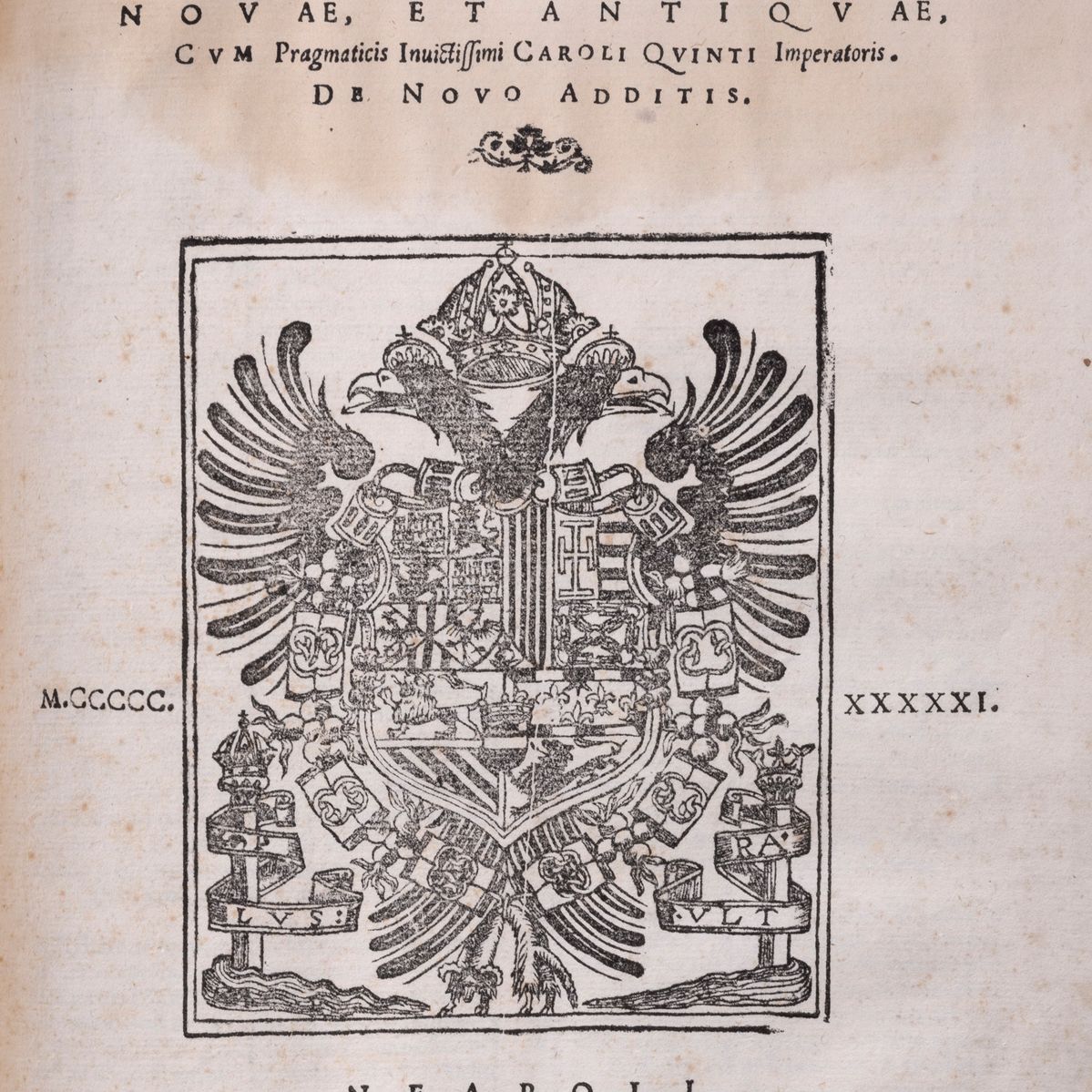 Sebastiani Neapolitani - Capitula Regni Siciliae cum glossis