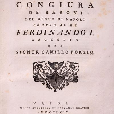 La Congiura de' Baroni del Regno di Napoli contra Ferdinando I, 1769