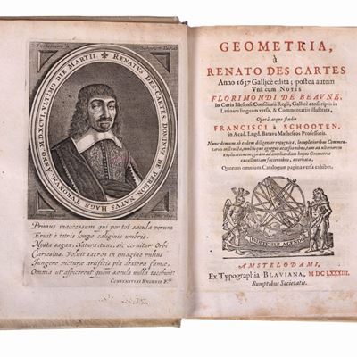 Geometria analitica | Terza edizione latina, Amsterdam 1683