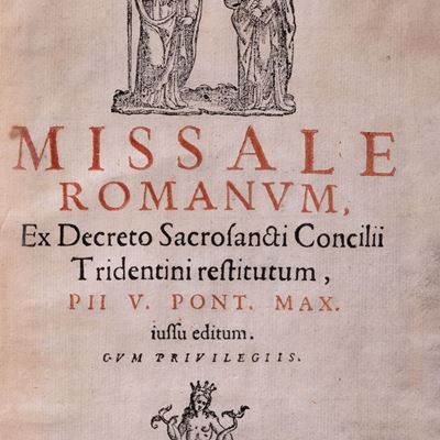 Missale Romanum ex Decreto Sacrosancti Concilii Tridentini Restituto